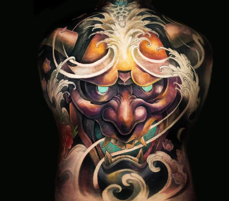 Irezumi маска Ханья