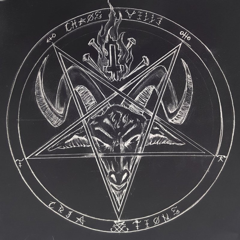 Тату пентаграмма Wicca