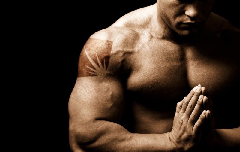 Muscle tatu man
