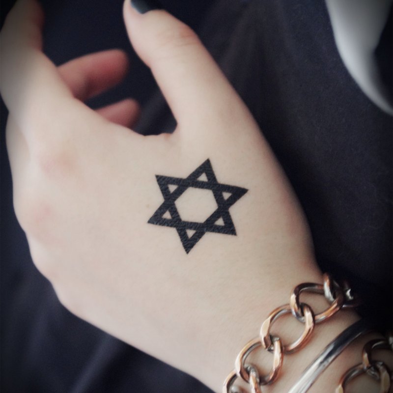 Star Tattoo Spine