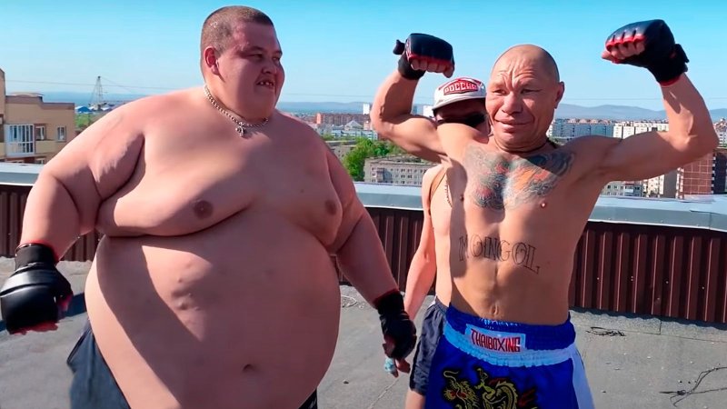 Три богатыря на мотоциклах