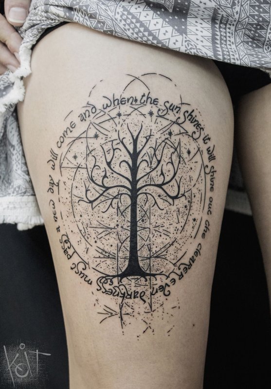 Тату Lord of the Rings