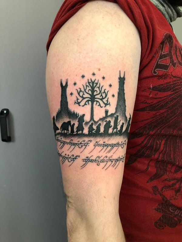 Татуировки Lord of the Rings