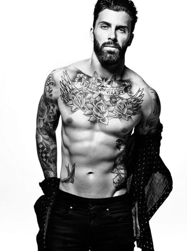 Levi stocke с бородой