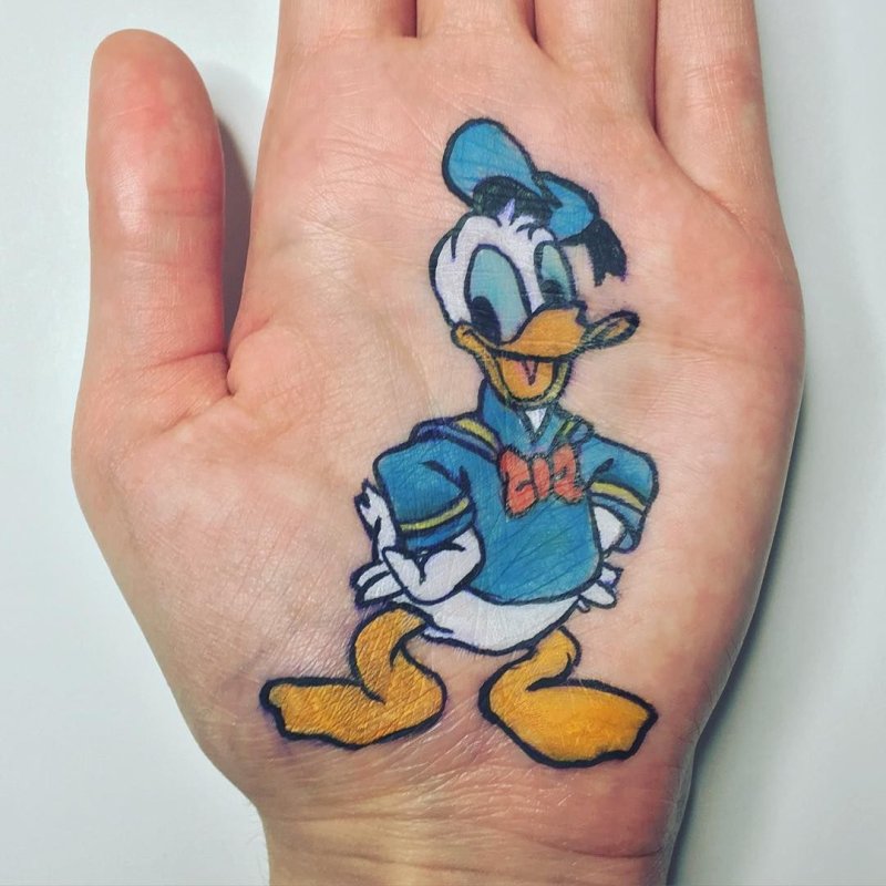 Тату мультяшки Дисней