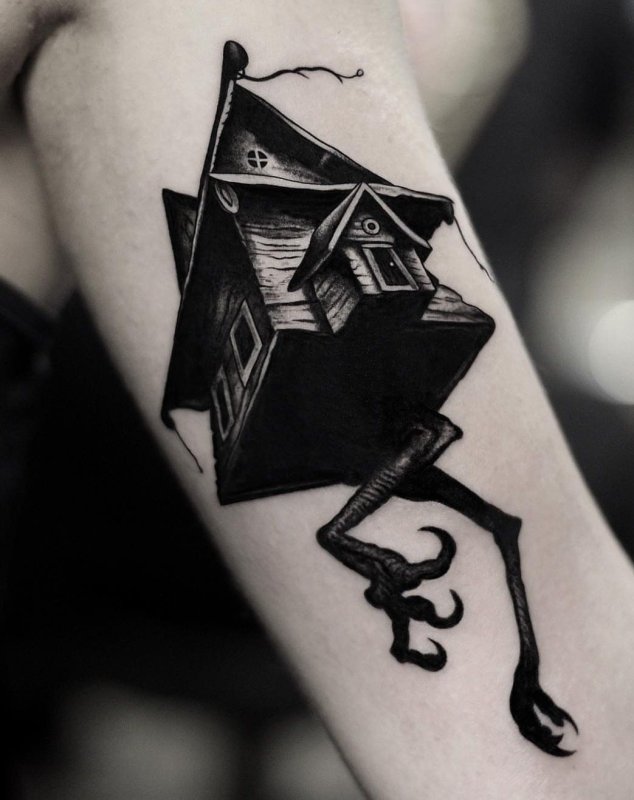 Baba Yaga тату