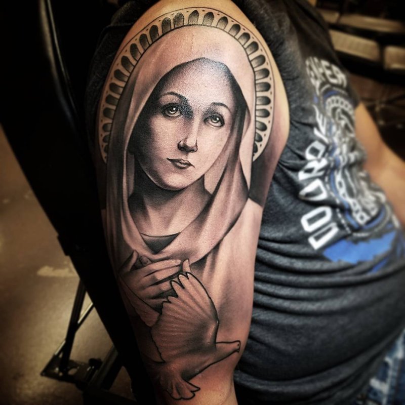 Mary тату