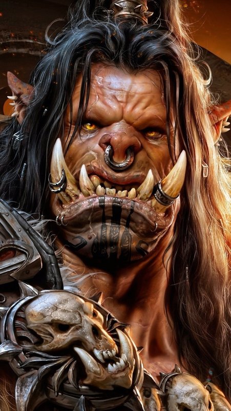 Half-Orc варкрафт