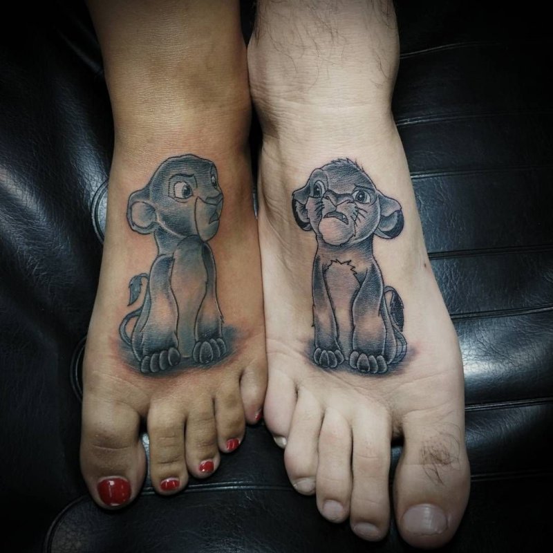 Лев King Tattoo