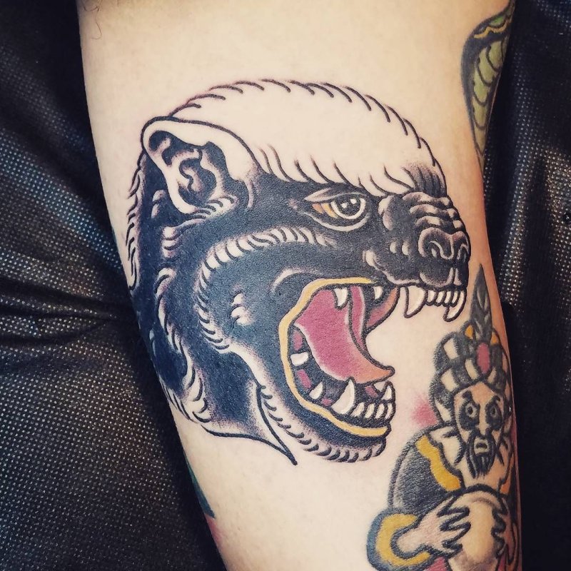 Honey Badger Tattoo