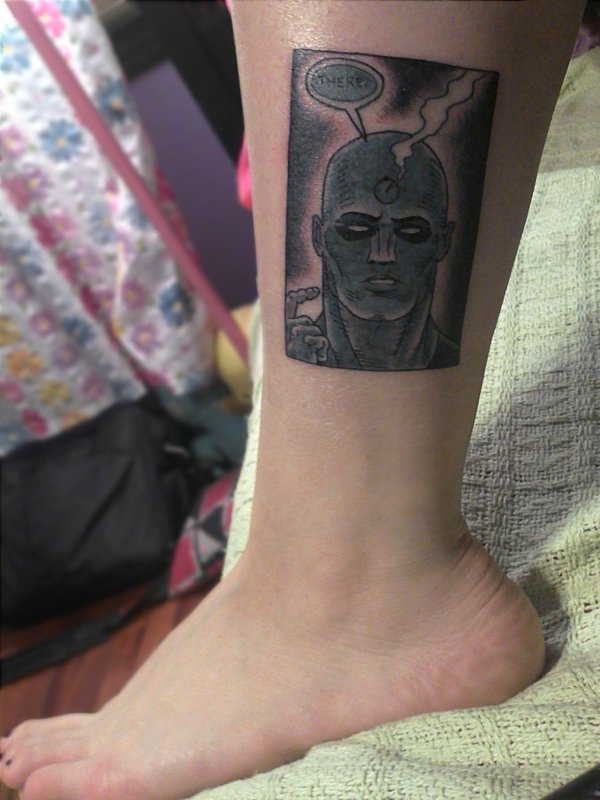 Dr Manhattan Tattoo