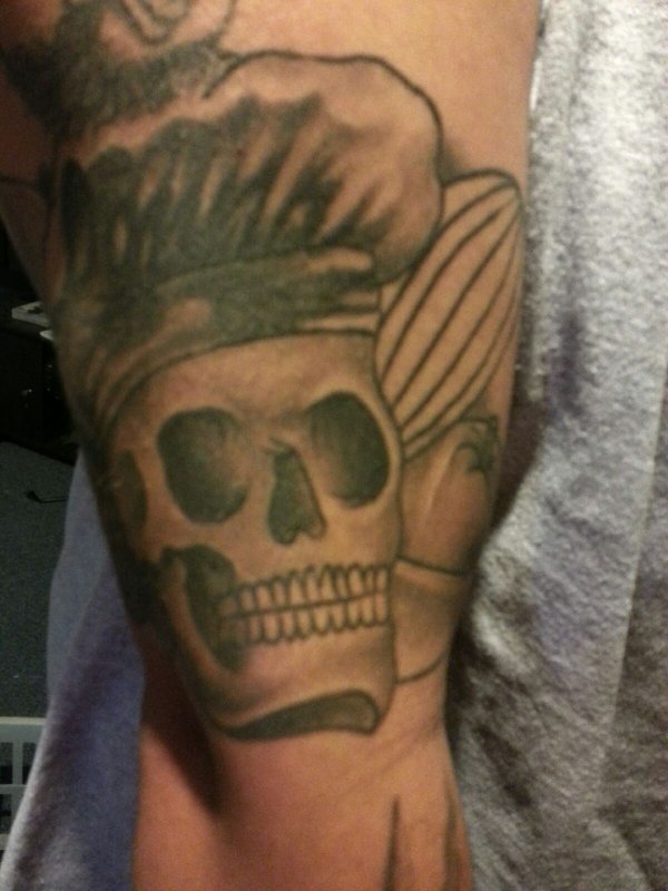 Chef Tattoo Design