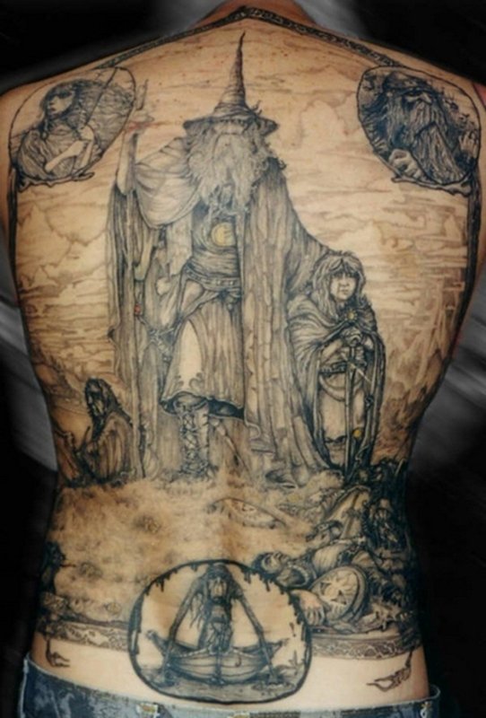Тату Lord of the Rings
