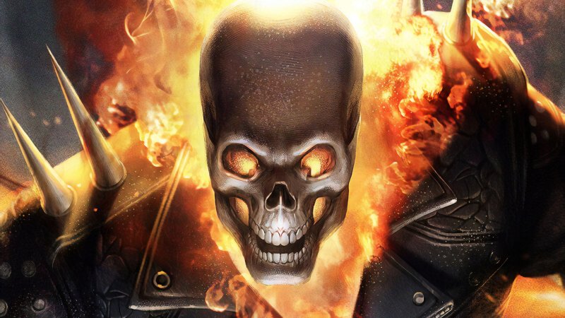 Ghost Rider тату
