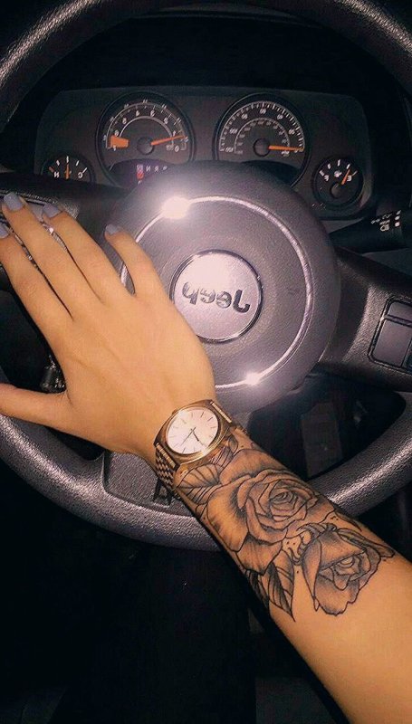 Тату руль авто