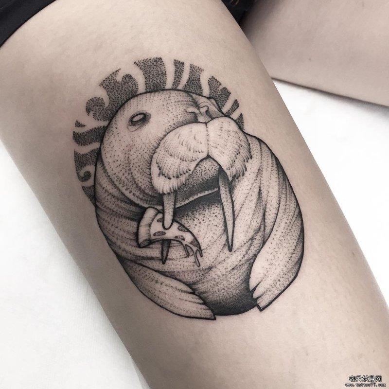 Тату морж