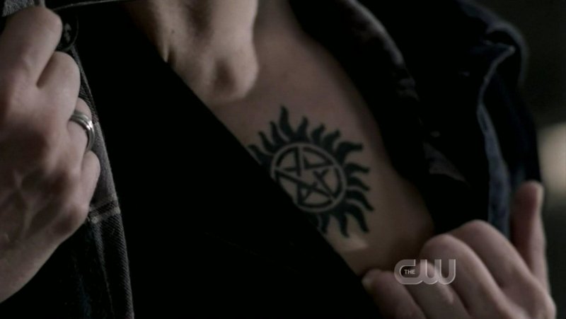 Тату по сериалу сверхъестественное