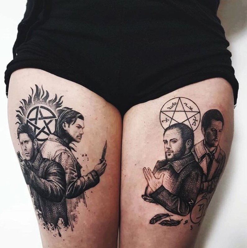 Metatron Cube Tattoo