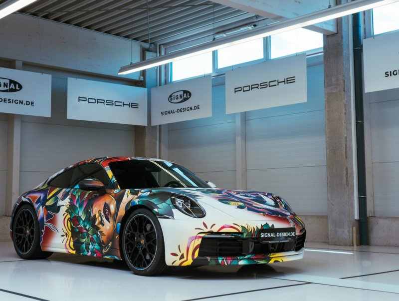 Porsche 911 Tattoo