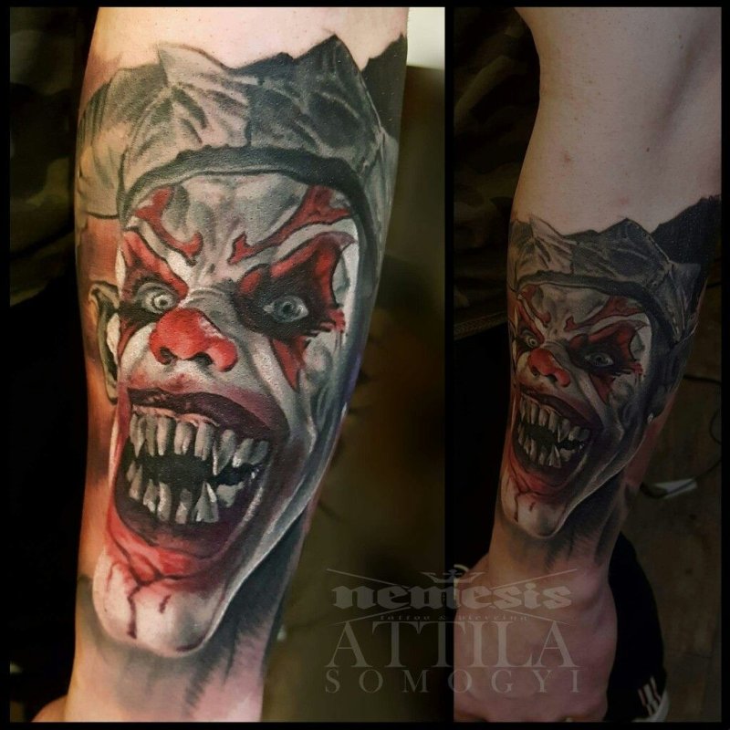 Nemesis Resident Evil Татуировка