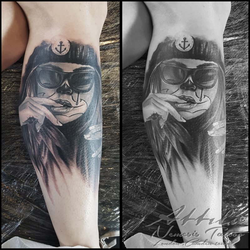 Grim Reaper тату