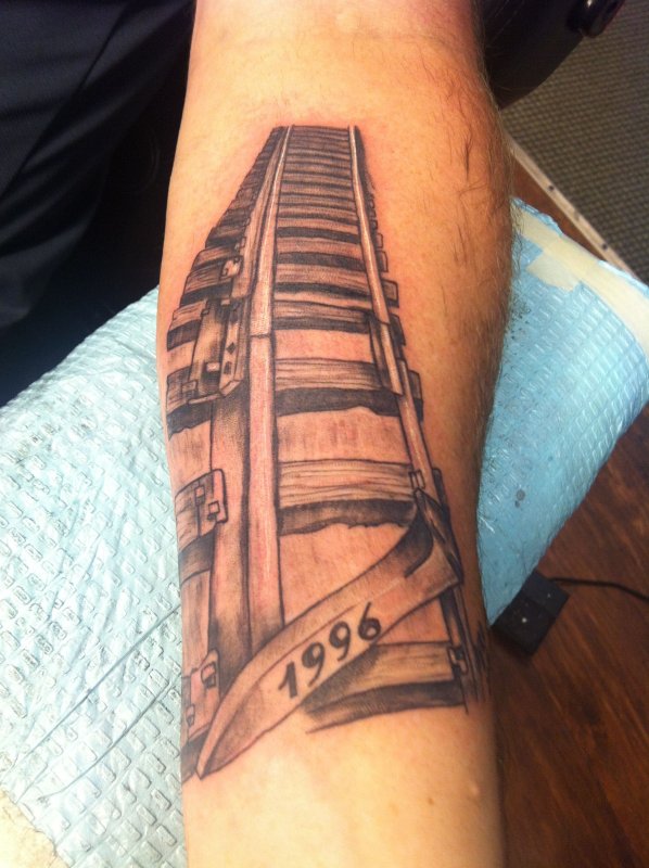 Tattoo железнодорожников