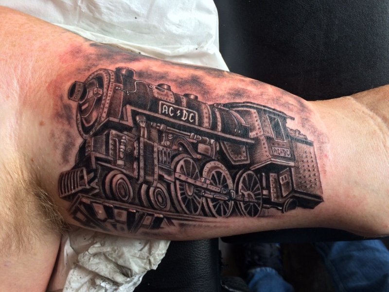 AC DC Tattoo