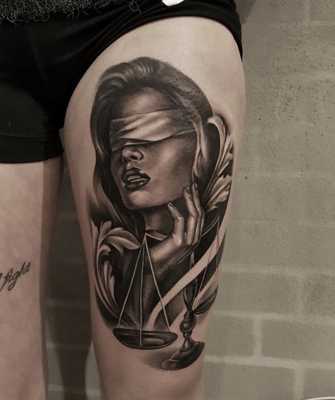 Tattoo Чикано Фемида