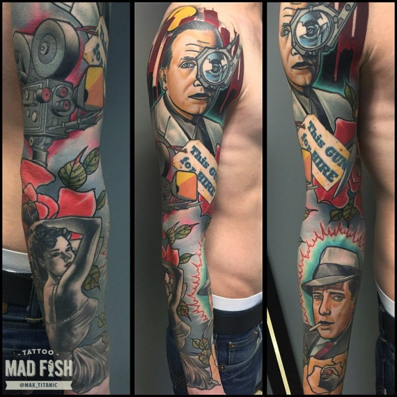 Максим Кислицын тату мастер