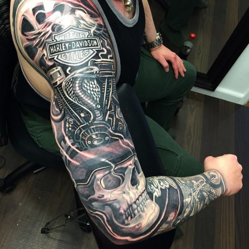 Джей Дэвидсон Tattoo