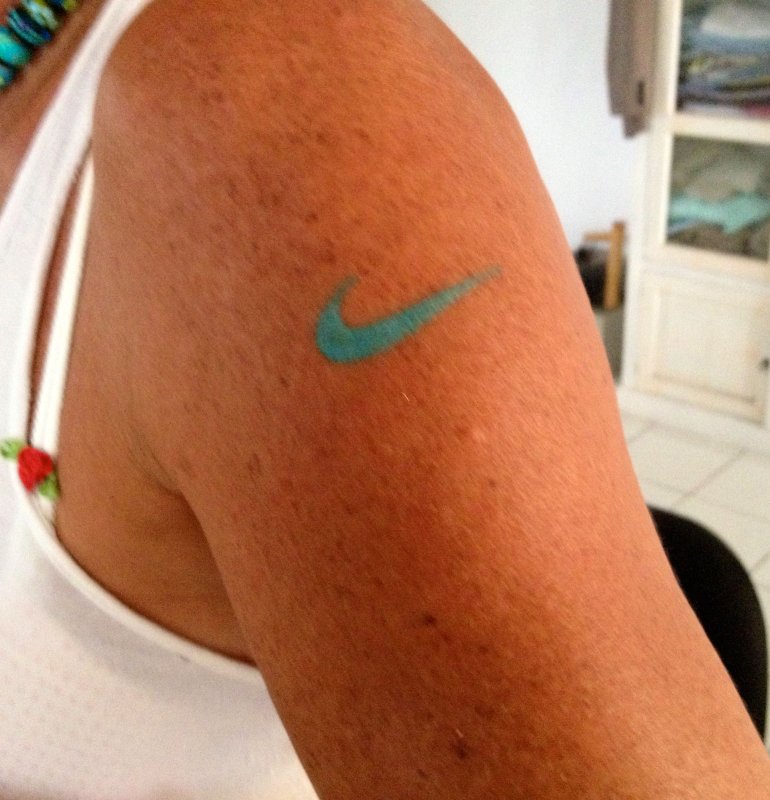 Swoosh Tattoo