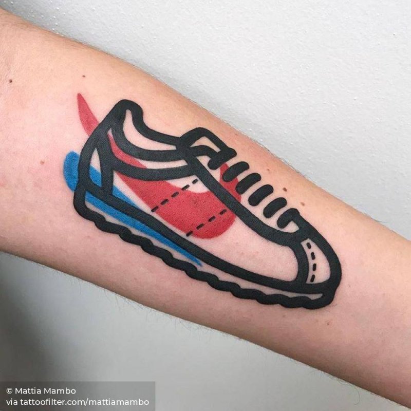 Тату на руку эскизы Nike
