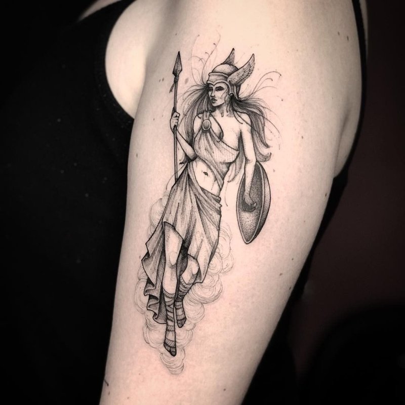 Стрелец Sagittarius тату