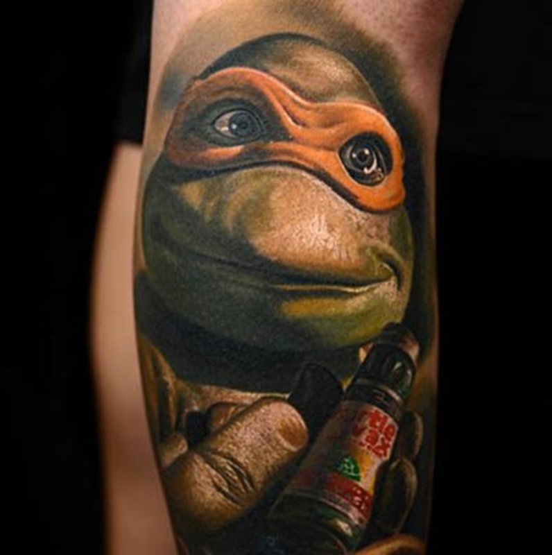 Turtle Ninja tatu