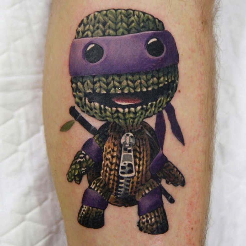 TMNT 2016 movie Tattoo Sleeve