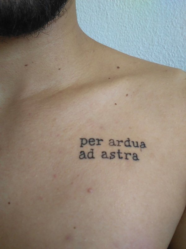 Ad Astra тату
