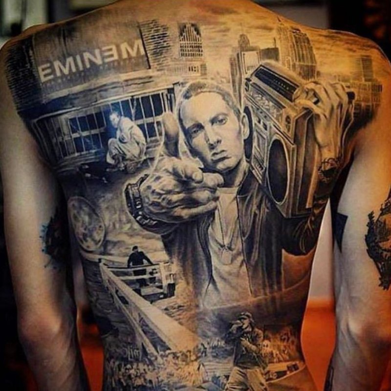 Эминем татухи