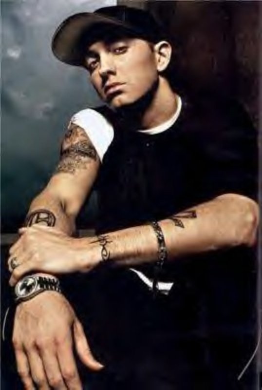 Тату знаменитостей Eminem