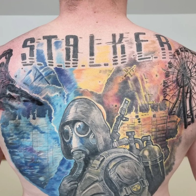 Наколка сталкер