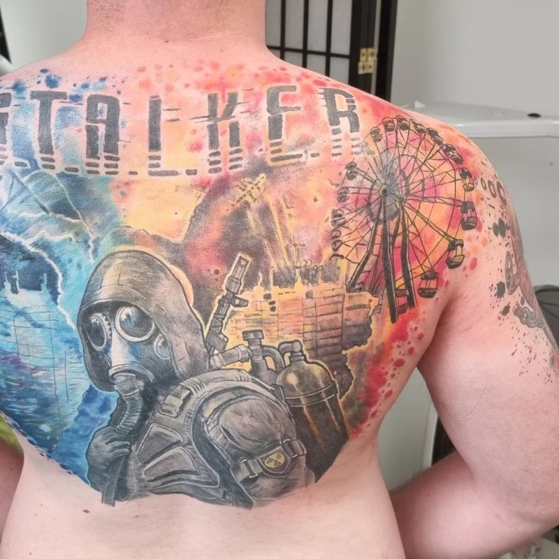 S.T.A.L.K.E.R. тату