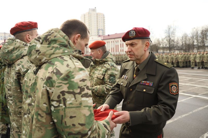 Краповый берет погранвойск
