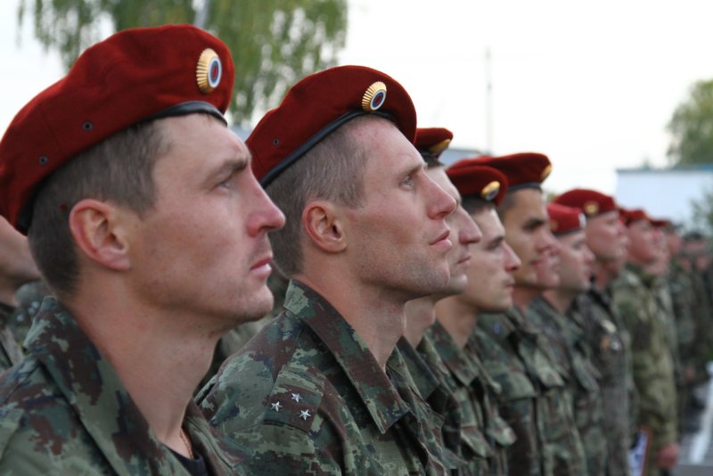 Сдача на краповый берет Витязь