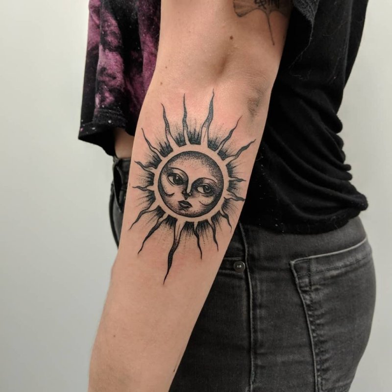 Rising Sun тату