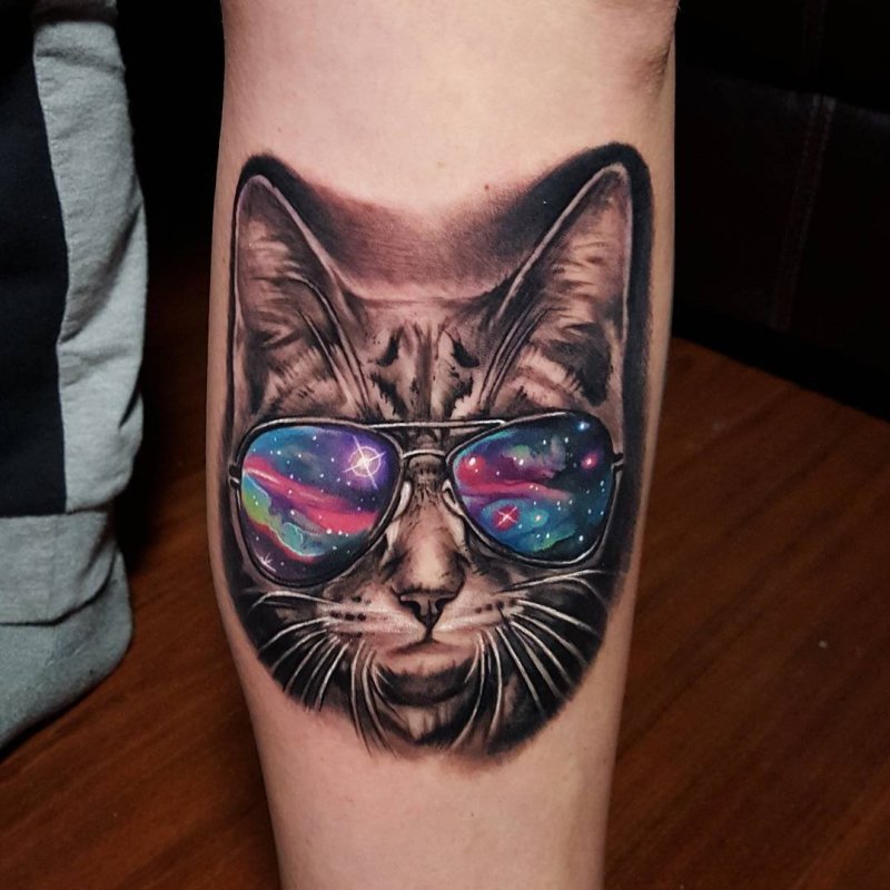 Тату кот