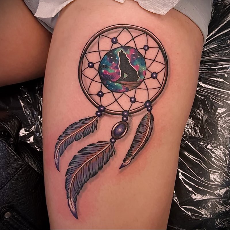 Dreamcatcher Ловец снов тату