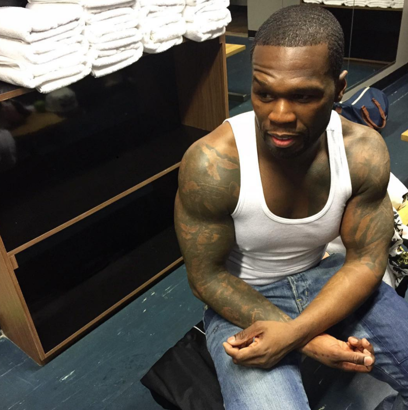 50 Cent спина