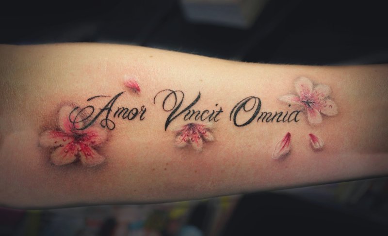 Amor vincit Omnia тату