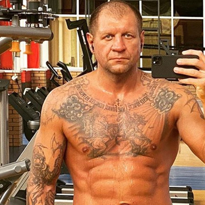 Александр Емельяненко Татуировки