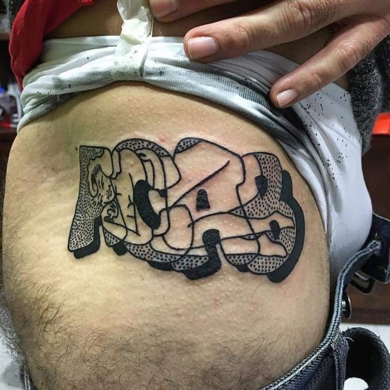 1312 ACAB тату