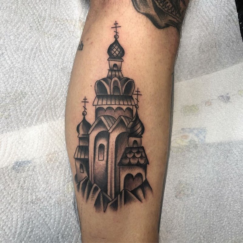 Tattoo Chicano Дева Мария